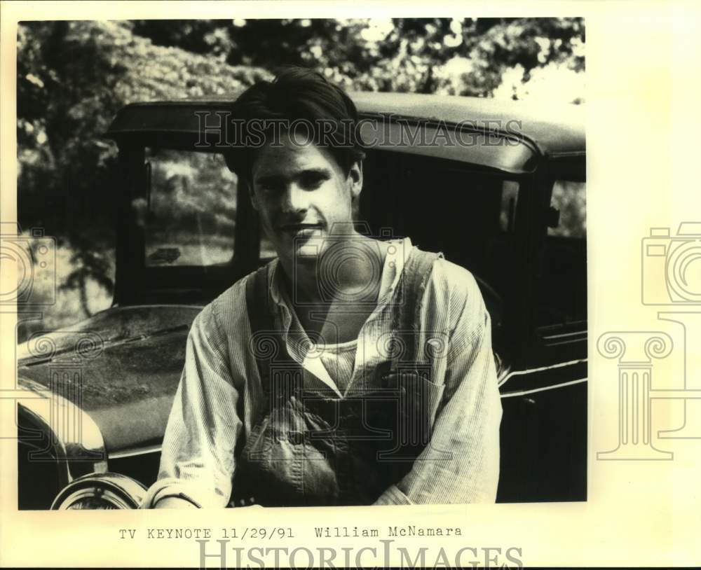 1991 Press Photo William McNamara, Actor - nop51527-Historic Images