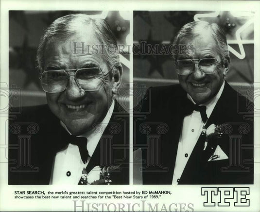 1988 Ed McMahon, Host of Star Search in composite - Historic Images