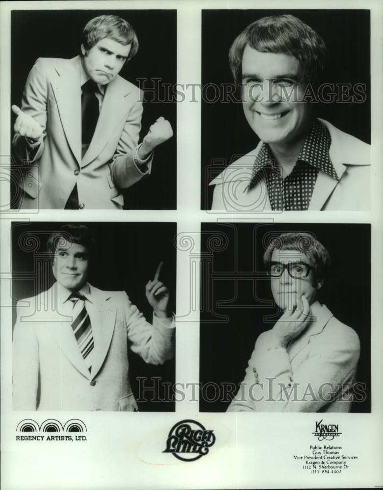 1982 Press Photo Rich Little, composite of his impressions - nop52223-Historic Images