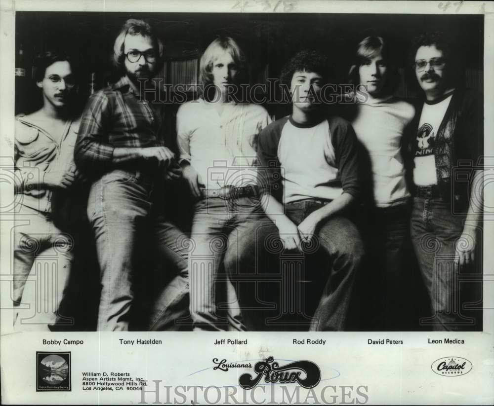 1979 Press Photo Capitol Records recording group Louisiana&#39;s Roux - nop52763-Historic Images