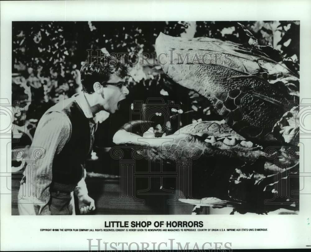 1966 Press Photo A scene from &quot;Little Shop Of Horrors&quot; from Geffen Film Company. - Historic Images