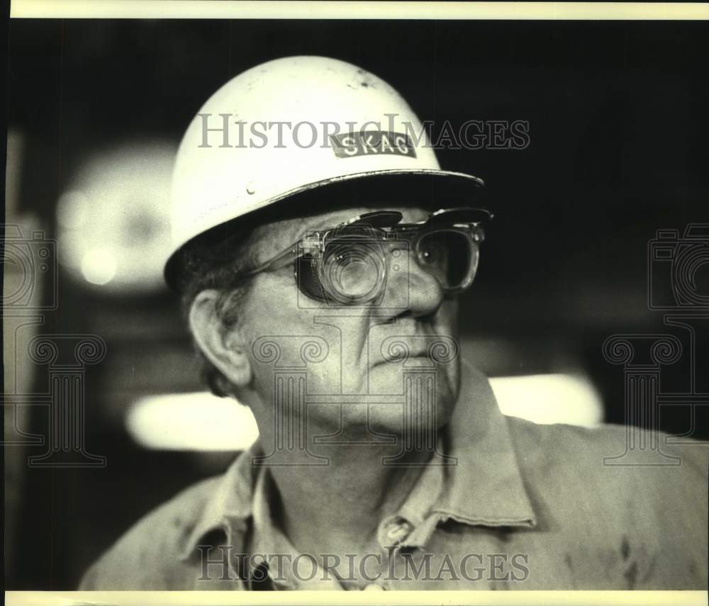 1980 Press Photo Karl Malden star of the Television series &quot;Skag&quot; - nop53062-Historic Images