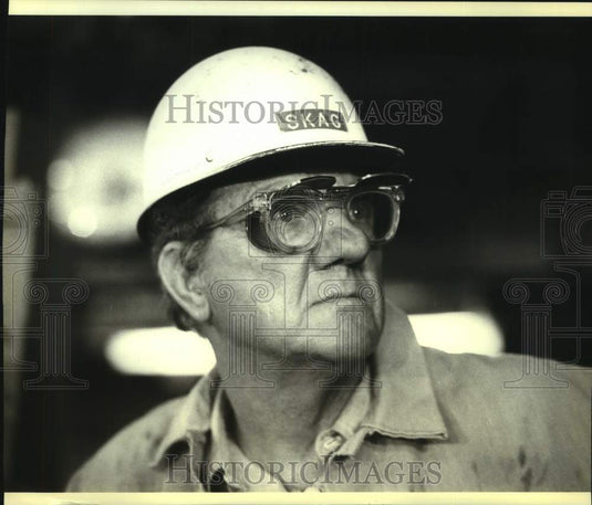 1980 Press Photo Karl Malden star of the Television series "Skag" - nop53062-Historic Images