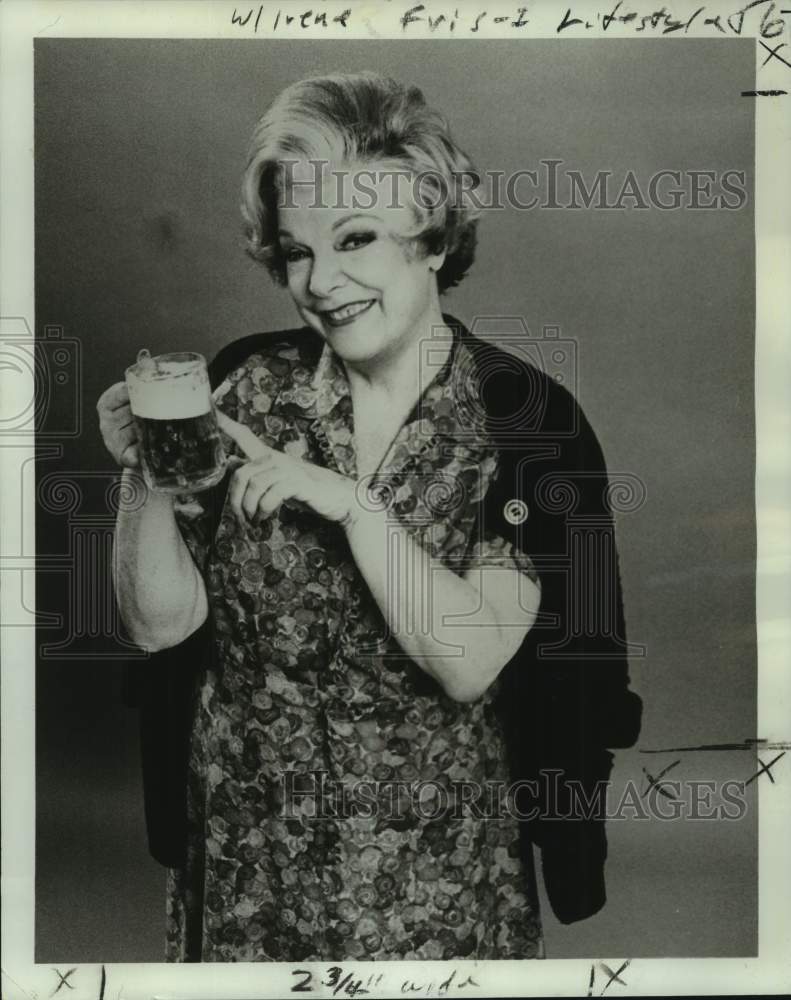 1976 Press Photo Virginia Graham stars as Mrs. O&#39;Dare in musical &quot;Irene.&quot;-Historic Images