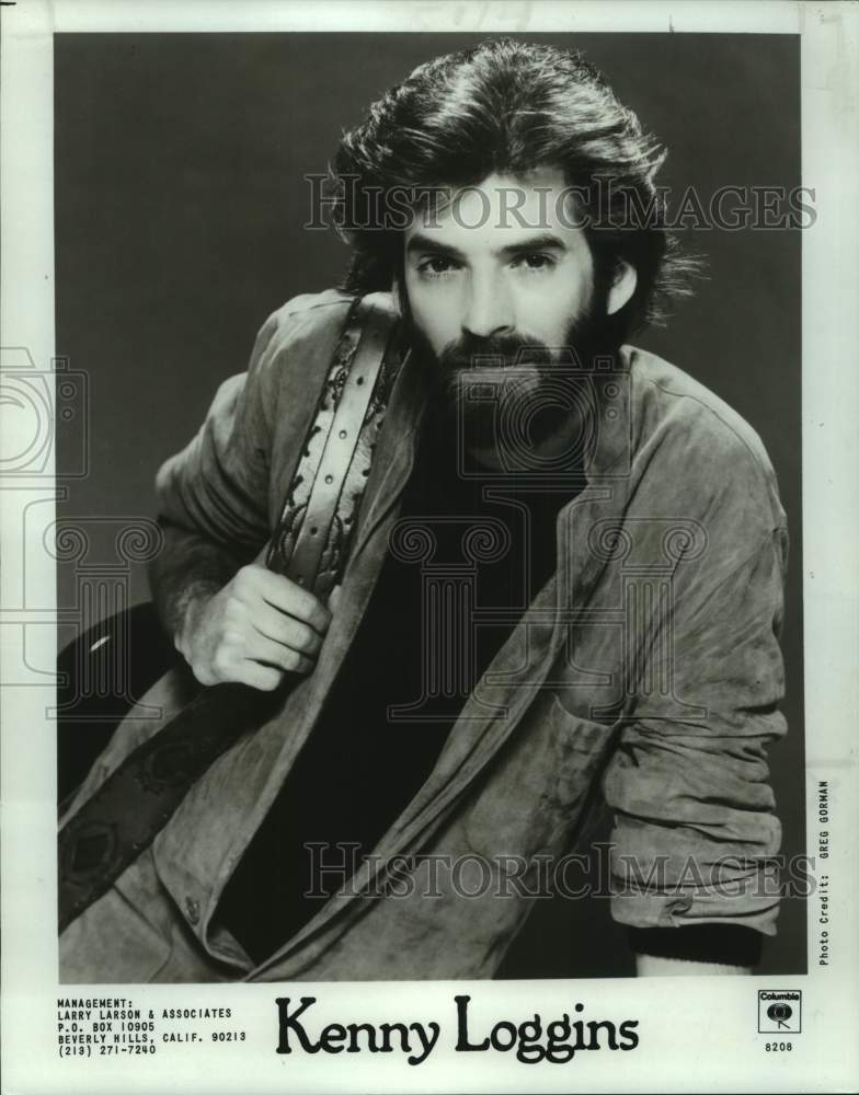 1982 Press Photo Singer Kenny Loggins - nop53809-Historic Images