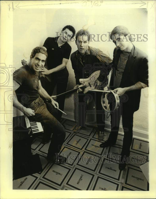 1981 Press Photo The Mechanics will play at JED's in New Orleans. - nop53858-Historic Images