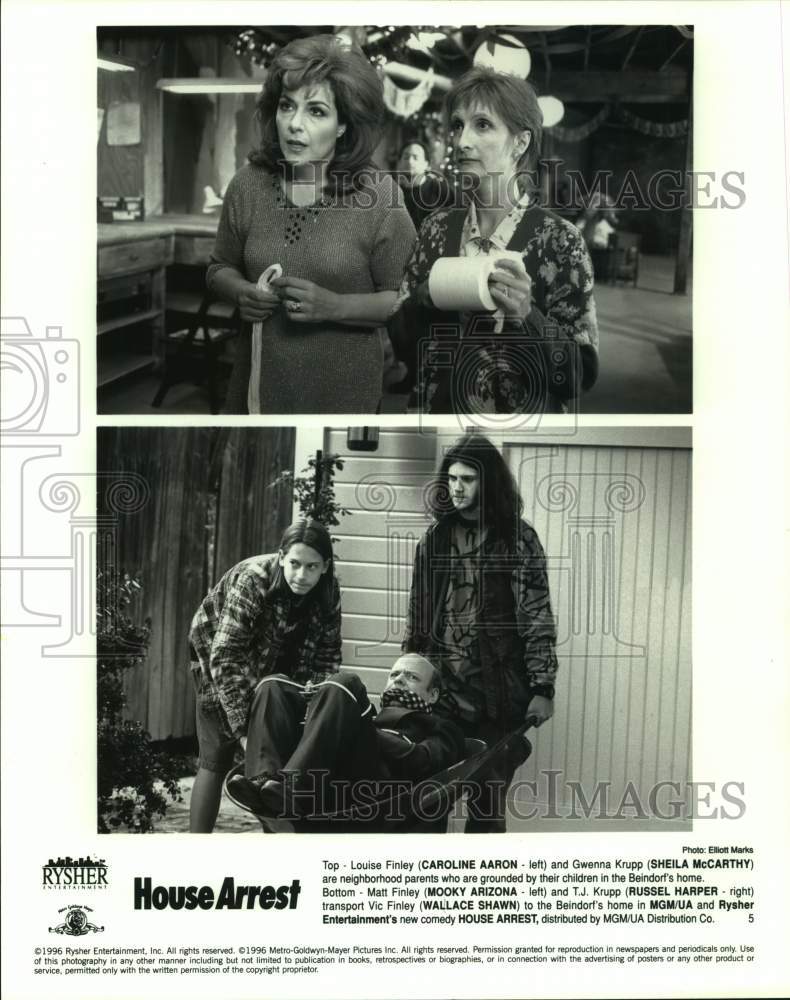 1996 Press Photo Scene from Television Series &quot;House Arrest&quot; - nop53922-Historic Images
