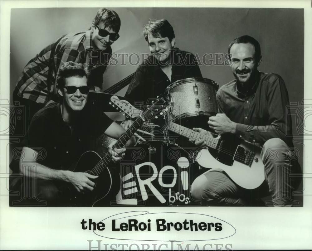 1985 Press Photo The LeRoi Brothers, Recording Artists - nop55019-Historic Images