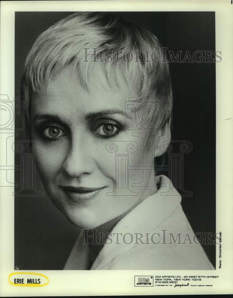 1991 Press Photo Erie Mills, soprano opera singer. - nop56371-Historic Images