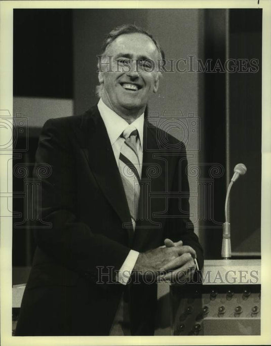 1979 Dick Martin stars in NBC-TV's "Mindreaders." - Historic Images