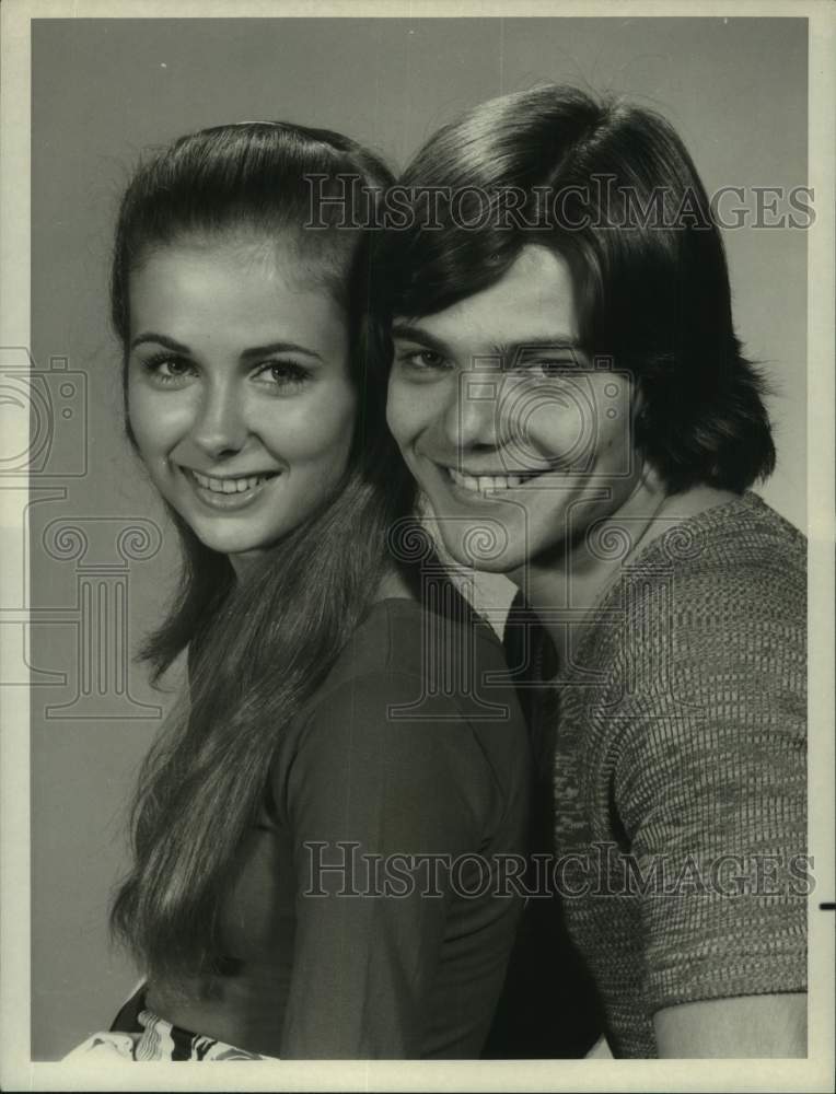 1971 Press Photo Susan MacDonald and Ron Martin star in NBC-TV&#39;s &quot;Somerset.&quot;-Historic Images