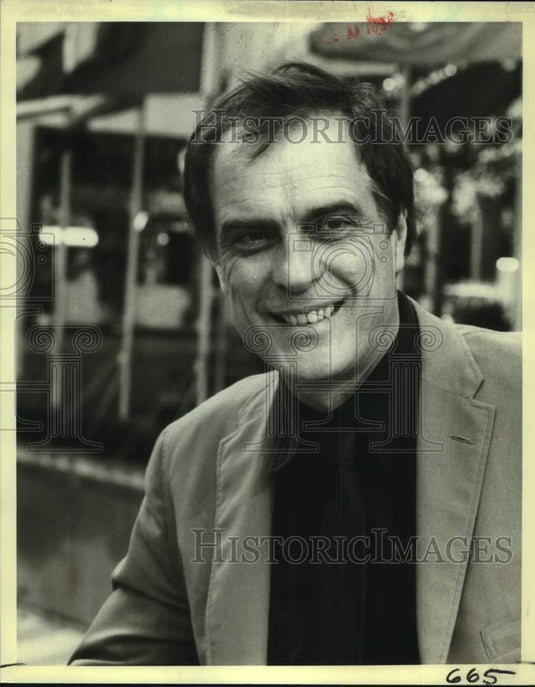1981 Press Photo Actor Gardner McKay authored off-Broadway play "Sea Marks."-Historic Images