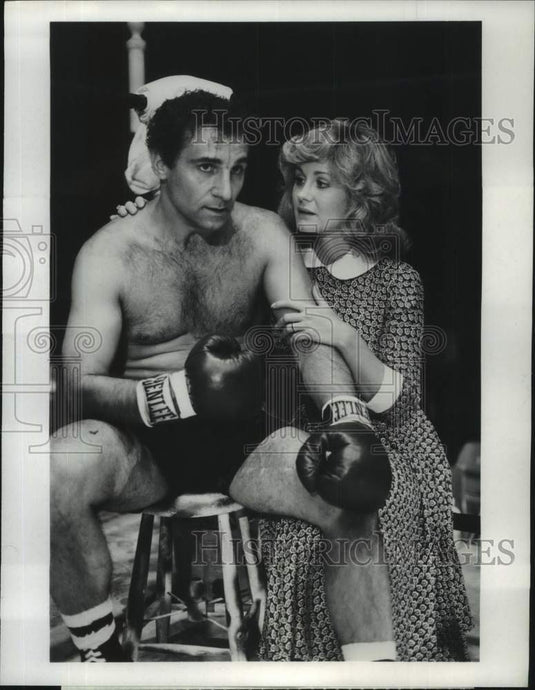 1979 Press Photo Belinda Montgomery & Tony Lo Bianco in "Marciano" on ABC-Historic Images