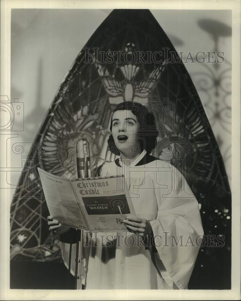 1955 Press Photo Mildred Miller, American soprano - nop56773-Historic Images