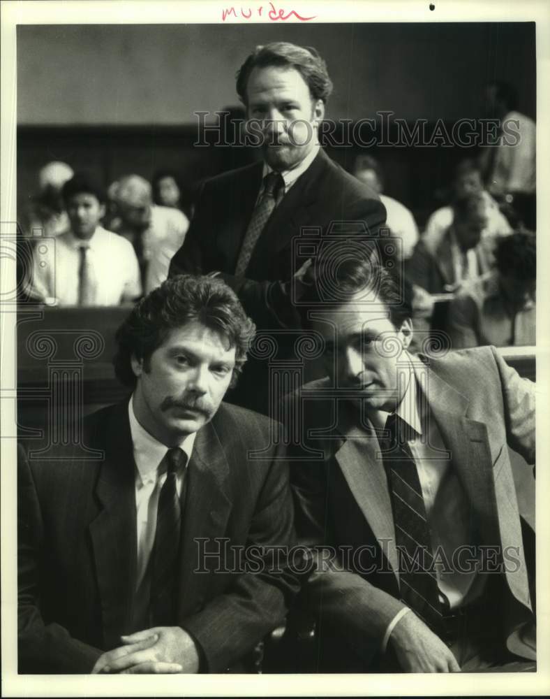 1994 Press Photo Cast of "Murder Between Friends" airing on NBC Television-Historic Images
