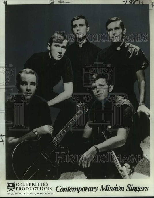 1969 Press Photo Montfort Mission Singers perform at Louisiana GLUE convention.-Historic Images