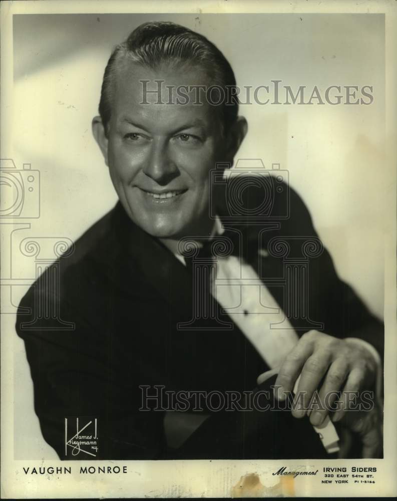 1965 Press Photo Singer Vaughn Monroe - nop57040-Historic Images