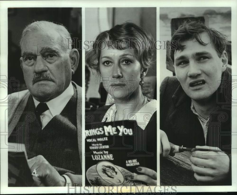 1988 Helen Mirren, David Morrissey, & Harry Andrews "Cause Celebre" - Historic Images