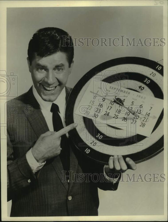 1963 Press Photo Jerry Lewis in "The Jerry Lewis Show," on ABC-TV - nop57659-Historic Images
