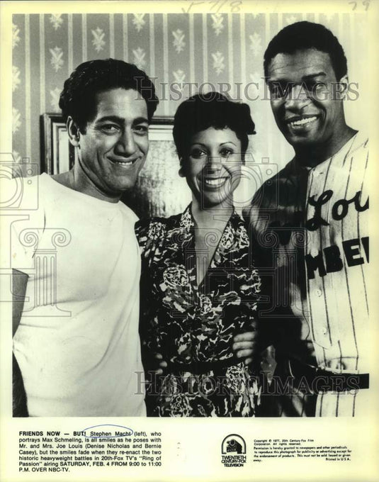 1977 Press Photo Cast of 20th-Fox TV's "Ring of Passion" airing on NBC-TV-Historic Images