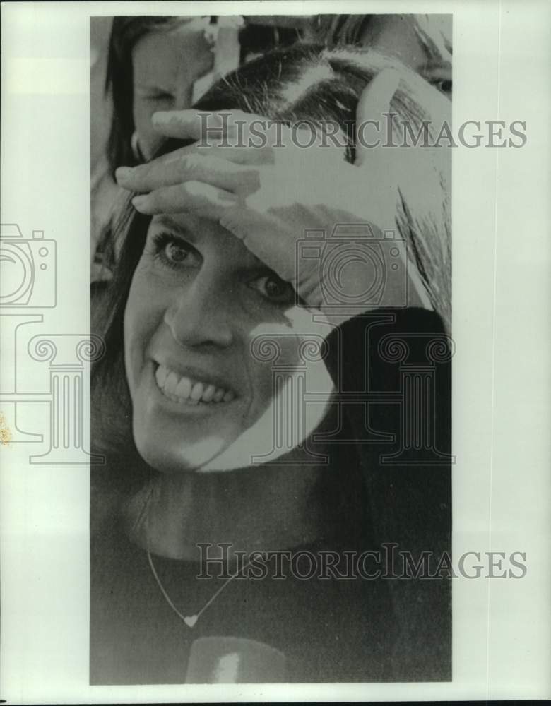 1984 Press Photo Claudine Longet in Part II of &quot;Hollywood&#39;s Hottest Headlines&quot;-Historic Images