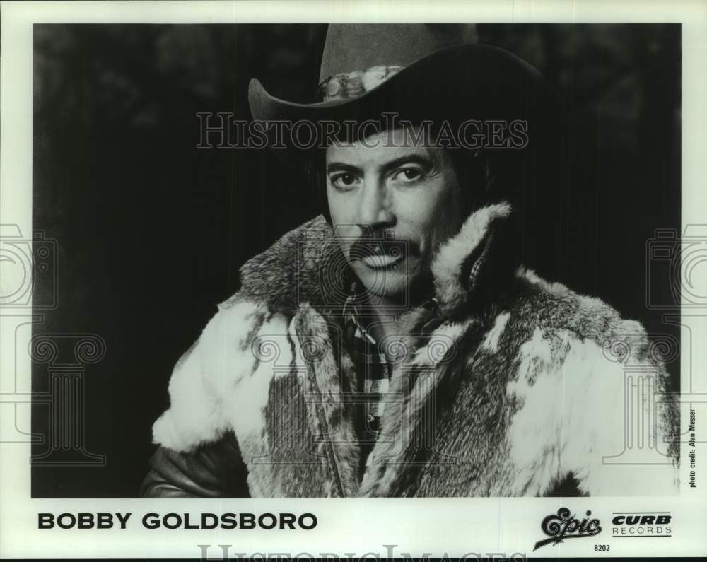 1982 Press Photo Epic Records recording artist Bobby Goldsboro - nop58482-Historic Images