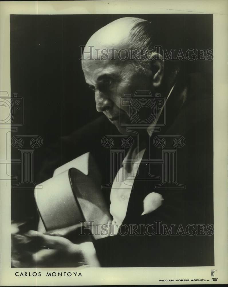 1967 Press Photo Carlos Montoya, Musician - nop58758-Historic Images