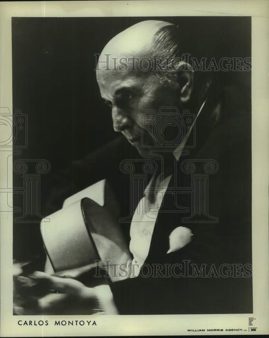 1967 Press Photo Carlos Montoya, Musician - nop58758-Historic Images