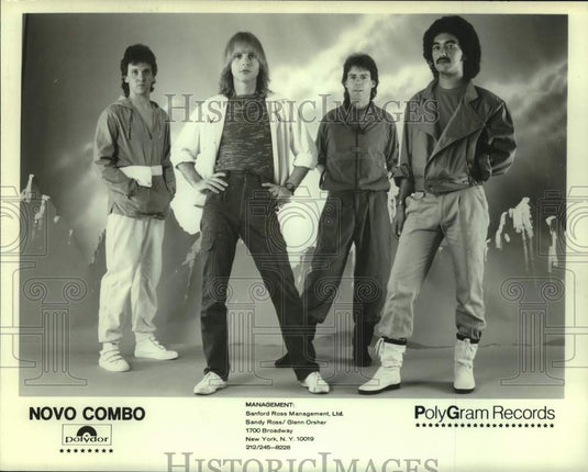 1982 Press Photo Novo Combo, Pop Group - nop59197-Historic Images