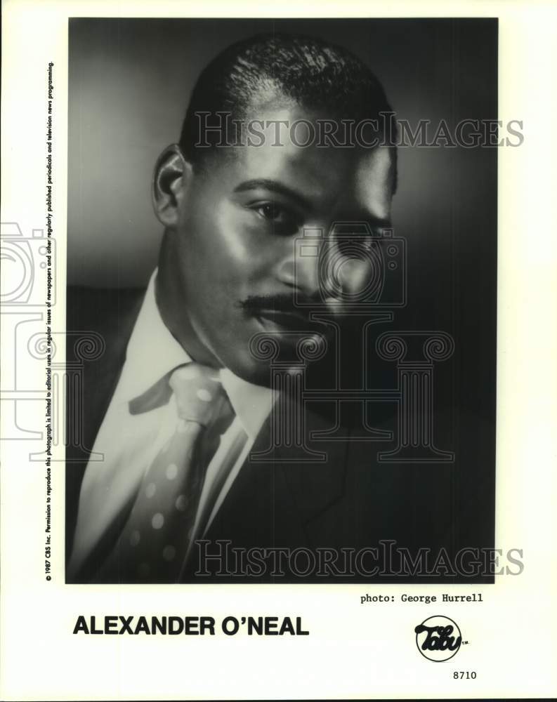 1988 Singer Alexander O&#39;Neal - Historic Images