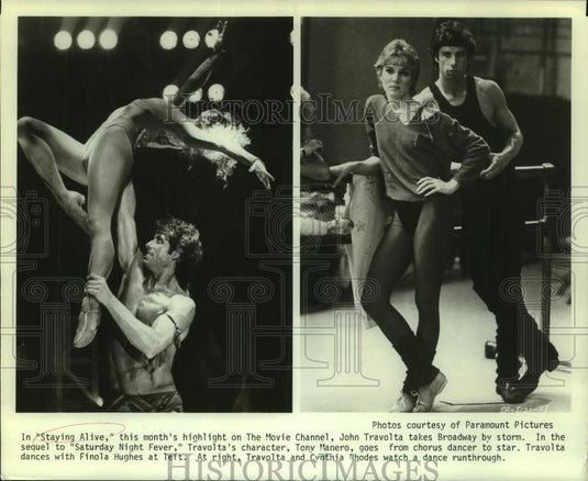 1984 Press Photo "Saturday Night Fever" Cast - nop60505-Historic Images