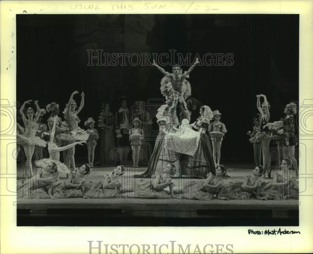 1981 Press Photo &quot;Sleeping Beauty&quot; presented by Delta Festival Ballet-Historic Images