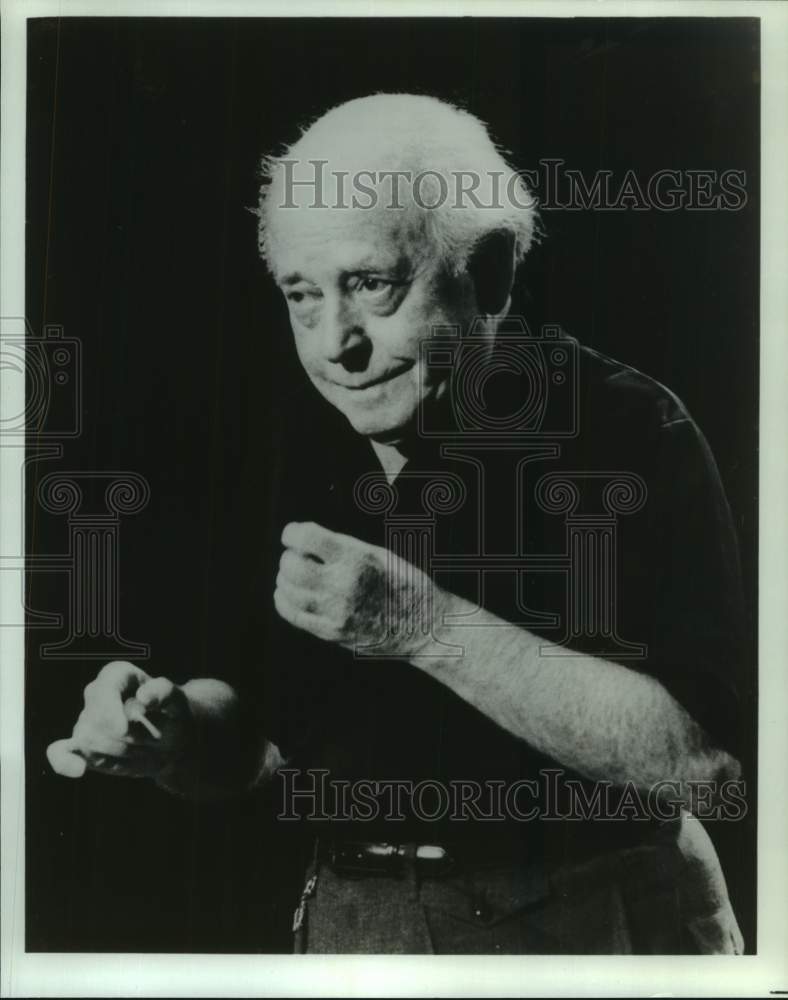 1980 Press Photo Great Performances presents &quot;Ormandy at Eighty&quot; over PBS-Historic Images