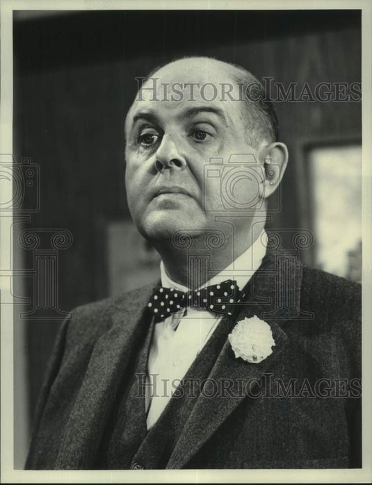 1965 Press Photo John McGiver stars in CBS-TV's "The Dick Van Dyke Show."-Historic Images
