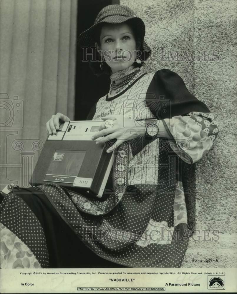 1975 Press Photo Karen Black in "Nashville" - Historic Images