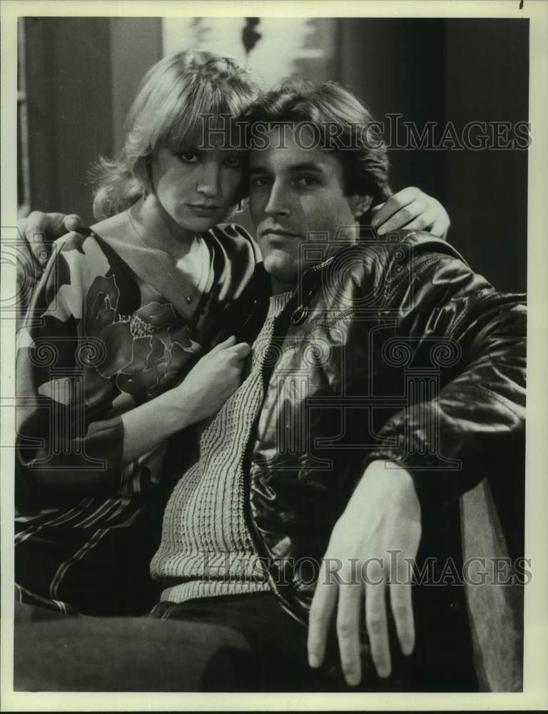 1982 Press Photo Dianne Neil and Michael Woods star in daytime drama &quot;Texas&quot;-Historic Images