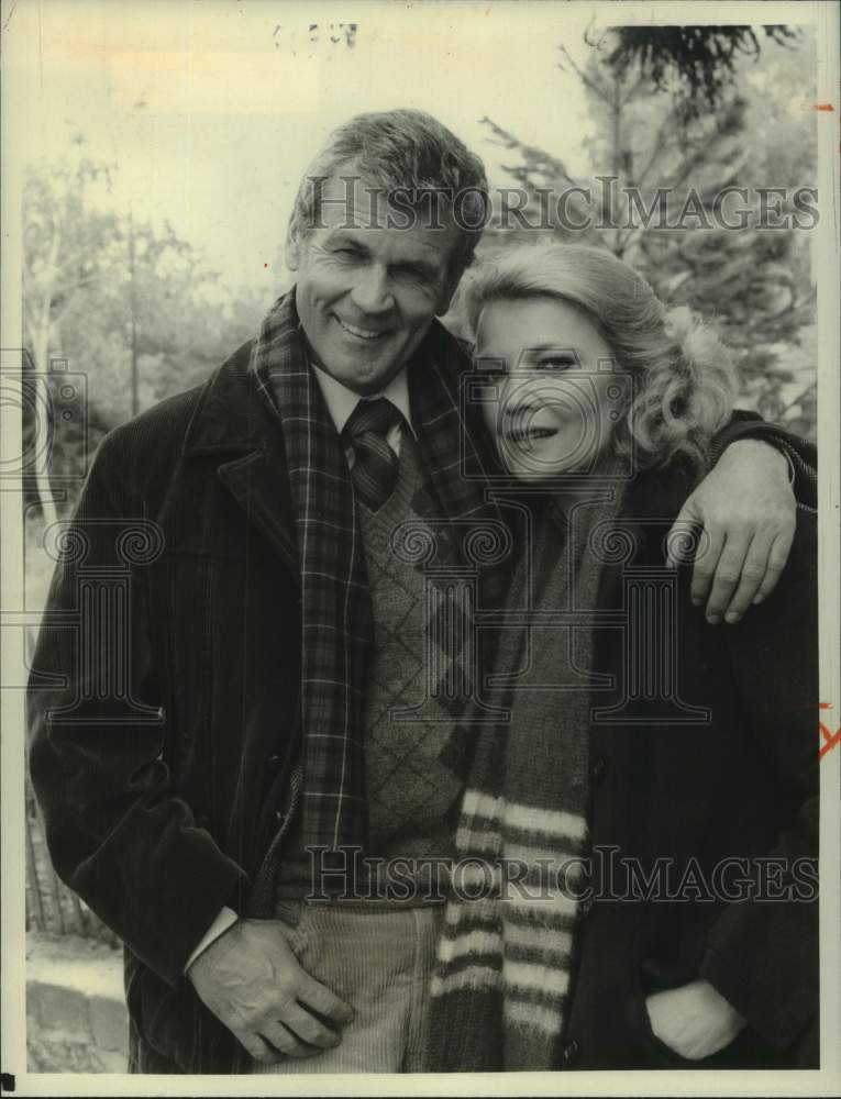 1983 Press Photo Don Murray and Gina Rowlands star in &quot;Thursday&#39;s Child.&quot;- Historic Images