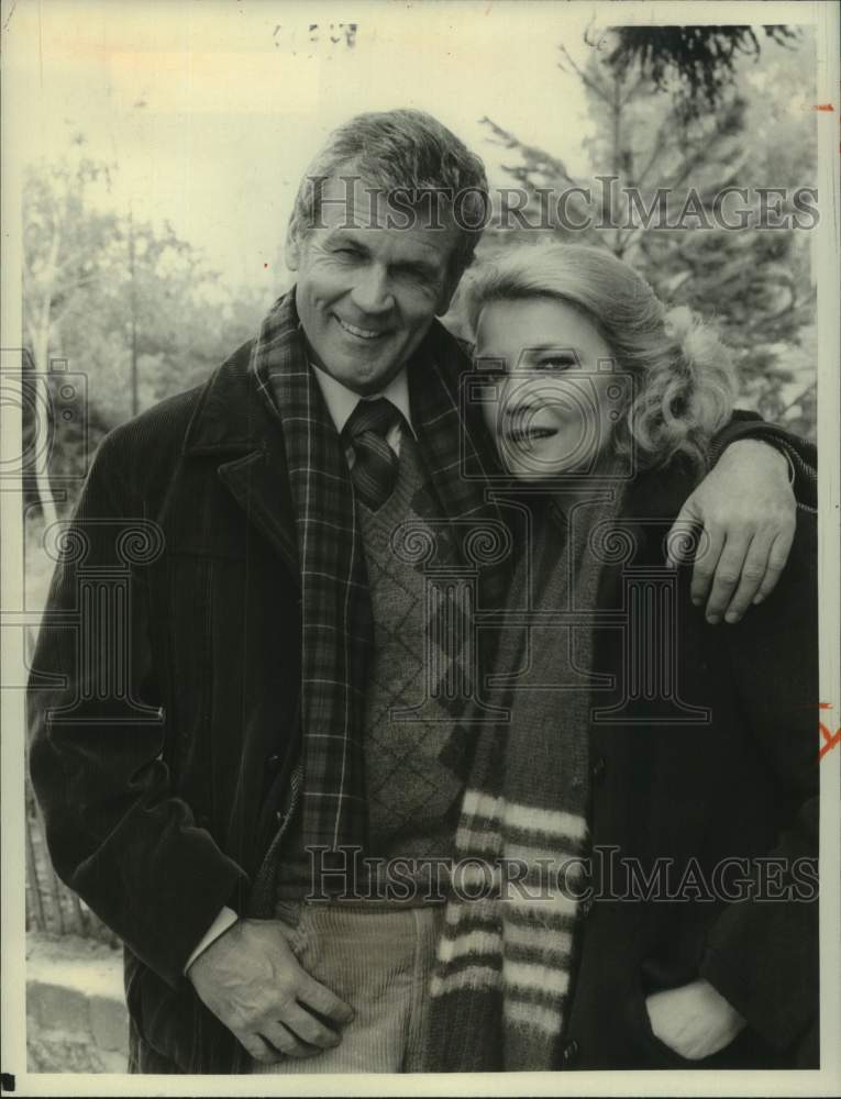 1983 Press Photo Don Murray and Gina Rowlands star in "Thursday's Child."- Historic Images