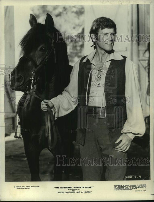 1971 Press Photo Actor Don Murray in "Justin Morgan Had a Horse" on NBC-TV-Historic Images