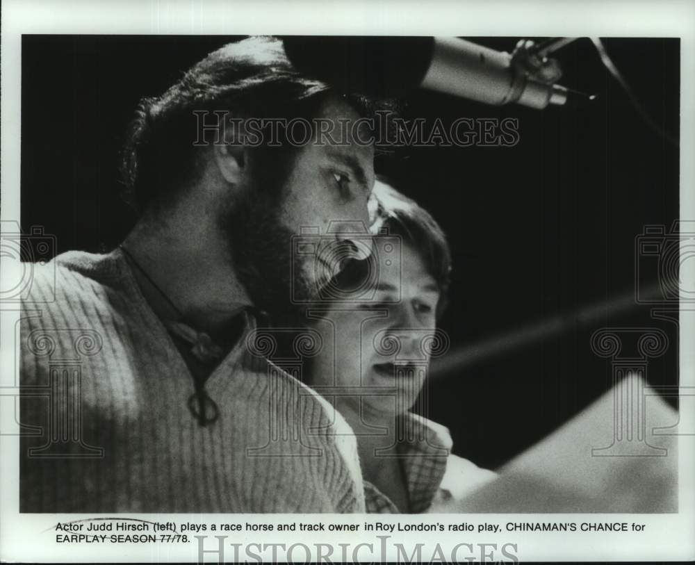 1978 Press Photo Judd Hirsch in Chinaman&#39;s Chance for Earplay Season 77/78-Historic Images