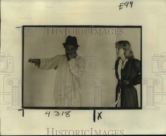 1979 Press Photo Robert Moore in "Mark Twain's Revenge and Other Modern Fables"-Historic Images
