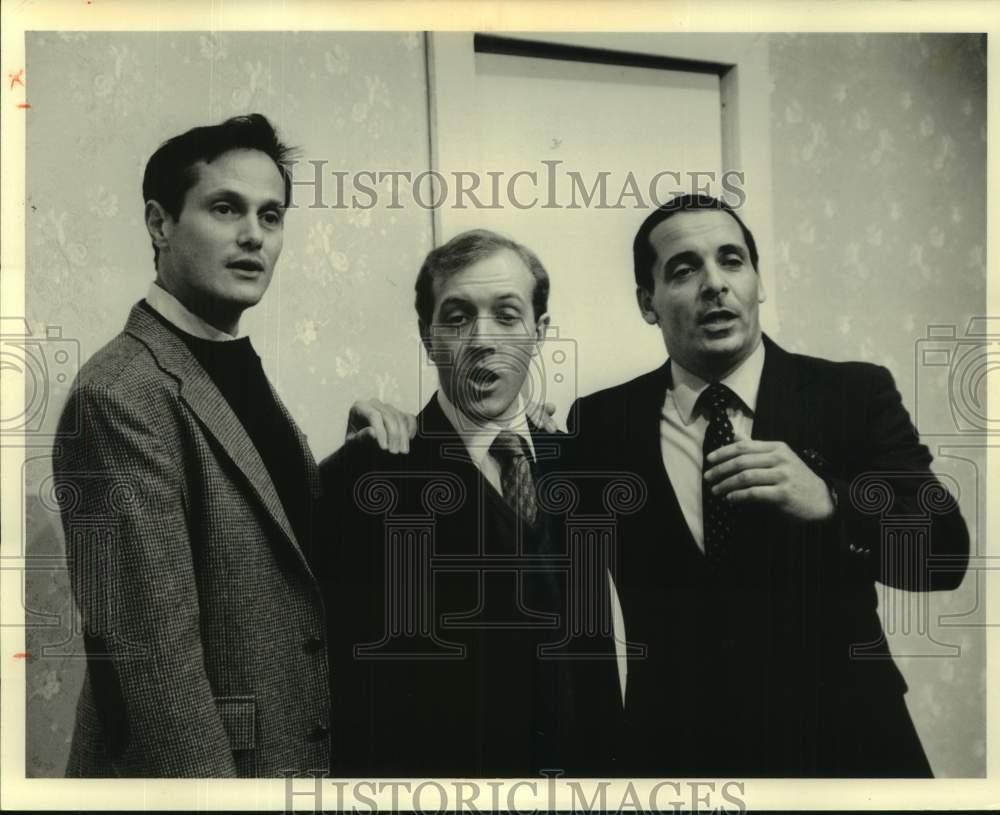 1984 Roy Taglialavore, Bret Jones, Jim Chimento in &quot;The Dining Room&quot; - Historic Images