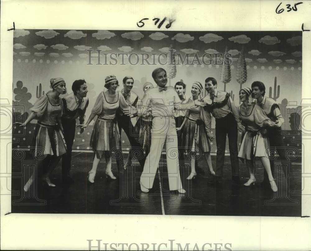 1980 Press Photo Actor Ted Pritchard, co-stars in &quot;Makin&#39; Whoopee&quot; Musical-Historic Images