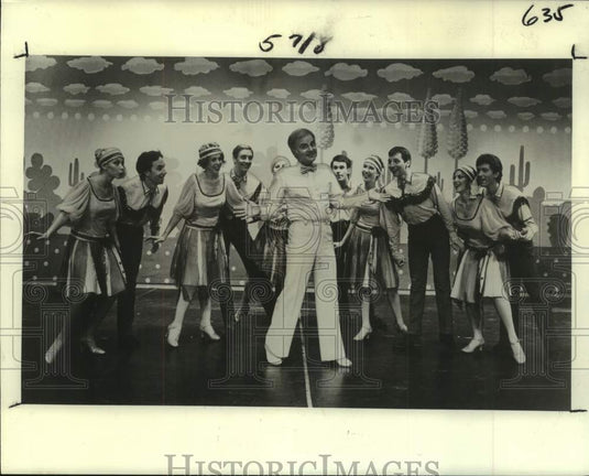 1980 Press Photo Actor Ted Pritchard, co-stars in "Makin' Whoopee" Musical-Historic Images