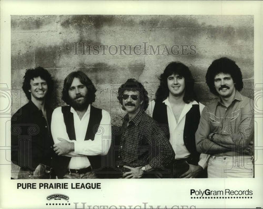 1981 Press Photo Members of the band Pure Prairie League - nop66364-Historic Images