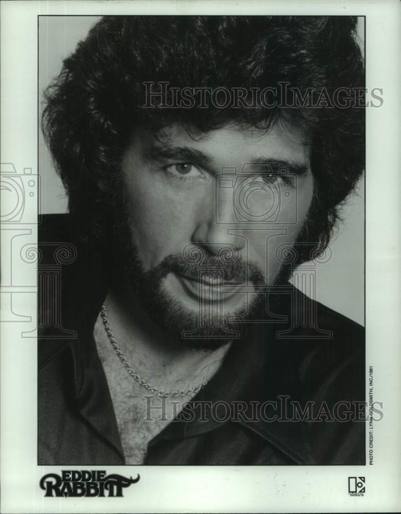 1981 Press Photo Eddie Rabbit - nop68441-Historic Images