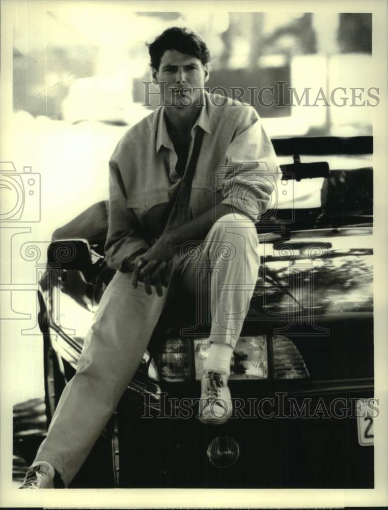 1989 Christopher Reeve hosts The Valvoline National Driving Test - Historic Images