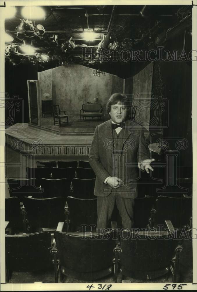 1983 Press Photo Producing director Kyle Renick at the WPA Theater in New York-Historic Images