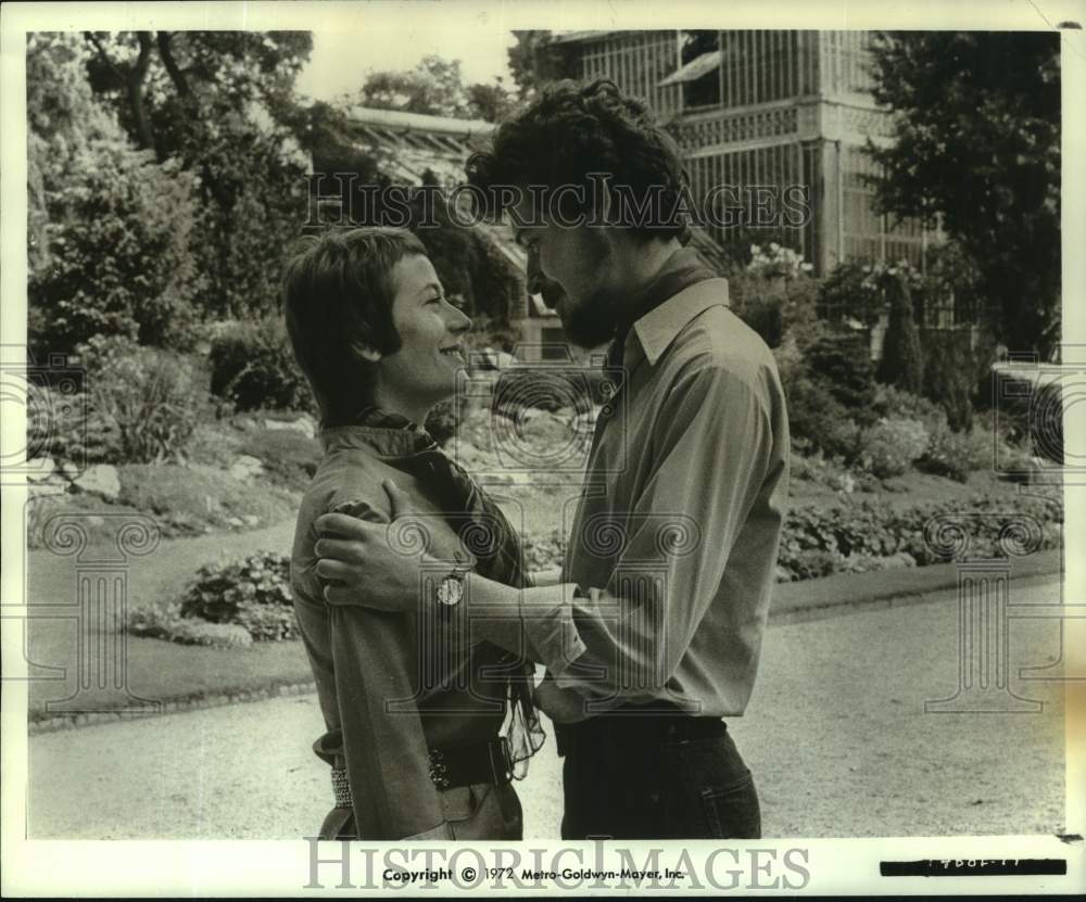 1972 Press Photo MGM actors Annie Girardot and Bruno Pradal. - nop68935-Historic Images