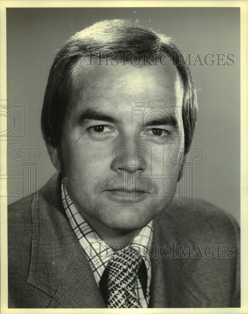 1980 John Palmer, television broadcaster and news anchor. - Historic Images
